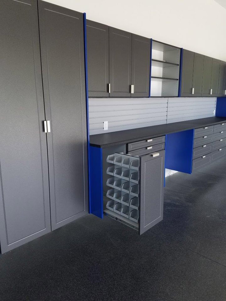 Pewter Garage Cabinets Denver CO